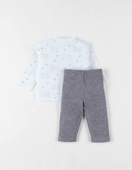 Lot t-shirt + legging jersey Blanc 5 - vertbaudet enfant 