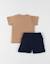 Ensemble t-shirt avec short coton Bleu 4 - vertbaudet enfant 