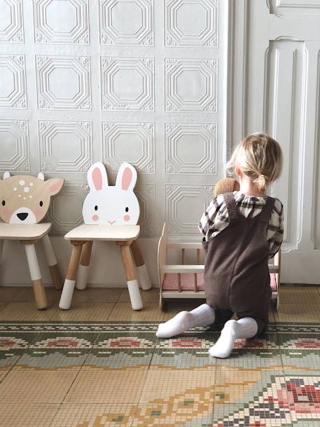 Chaise forêt lapin Beige 4 - vertbaudet enfant 