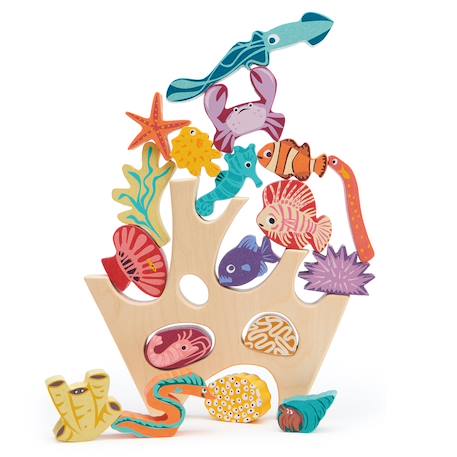 Récif de corail empilable Beige 4 - vertbaudet enfant 