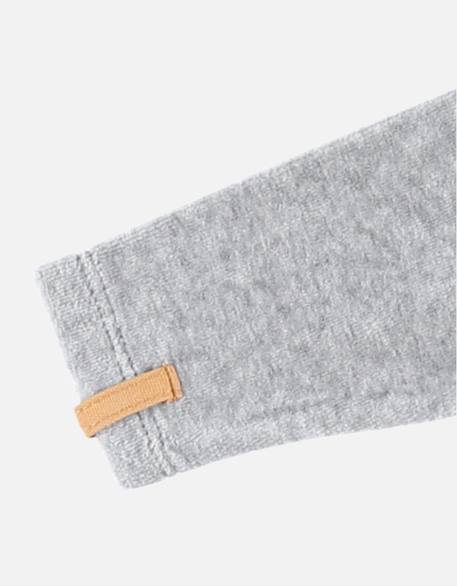 Pyjama 1-pièce babou en velours Gris 5 - vertbaudet enfant 