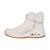 Baskets montantes  à lacets Blanc cassé+Noir 2 - vertbaudet enfant 
