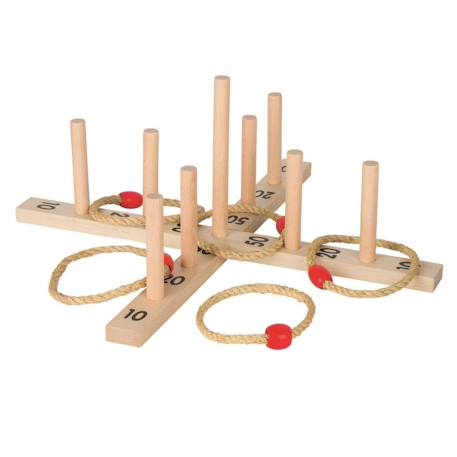 Jeu de lancer d'anneaux Beige 2 - vertbaudet enfant 