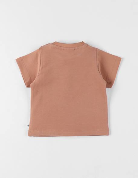 T-shirt coton Marron 5 - vertbaudet enfant 