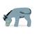 Figurine âne broutant Bleu 2 - vertbaudet enfant 