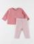 Lot t-shirt + legging jersey Rose 1 - vertbaudet enfant 