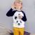 Sweat   et   panda Beige noir 2 - vertbaudet enfant 