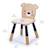 Chaise forêt ours Beige 3 - vertbaudet enfant 