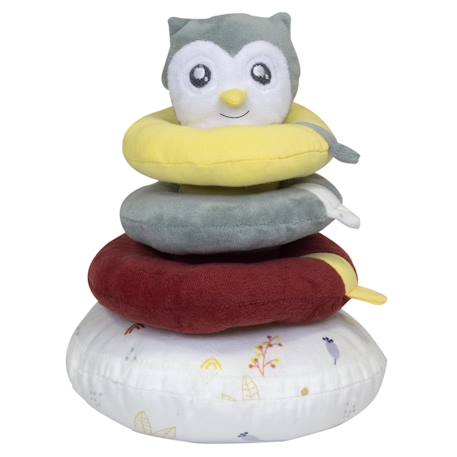 Pyramide sensorielle en tissu Multicolore 1 - vertbaudet enfant 