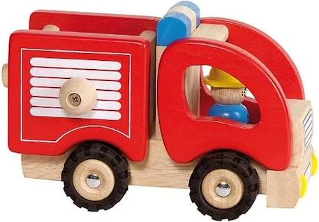 Camion de pompiers Rouge 1 - vertbaudet enfant 