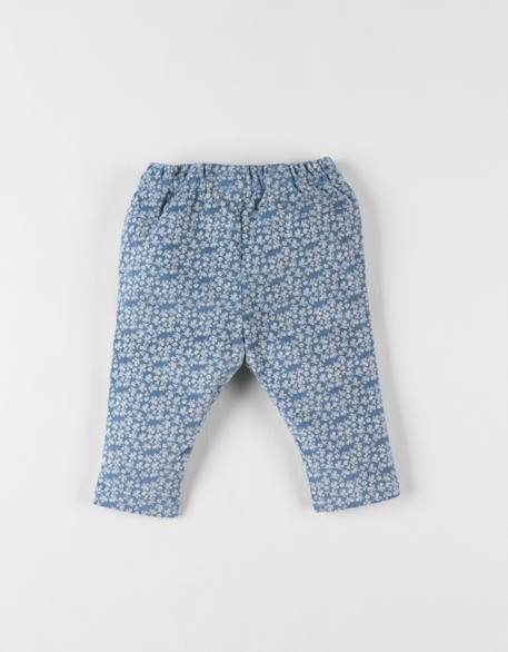 Pantalon velours côtelé Bleu 5 - vertbaudet enfant 