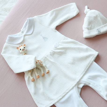 Dors-bien robe sophie la girafe Blanc 4 - vertbaudet enfant 