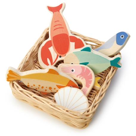 Panier de fruits de mer Beige 1 - vertbaudet enfant 