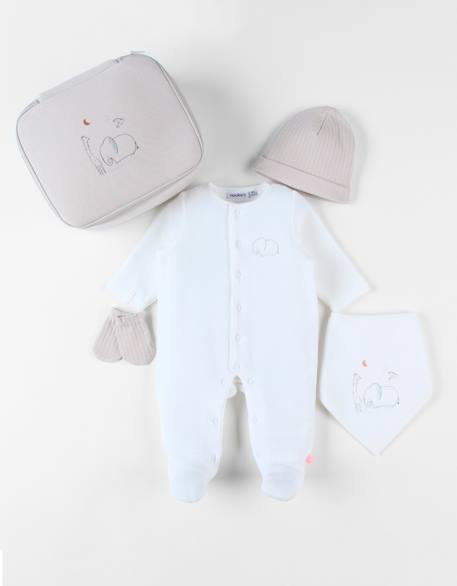 Valise de maternité Beige 1 - vertbaudet enfant 