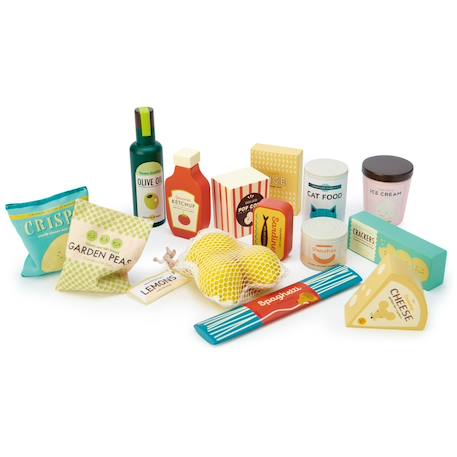 Set d'épicerie de supermarché Jaune 6 - vertbaudet enfant 