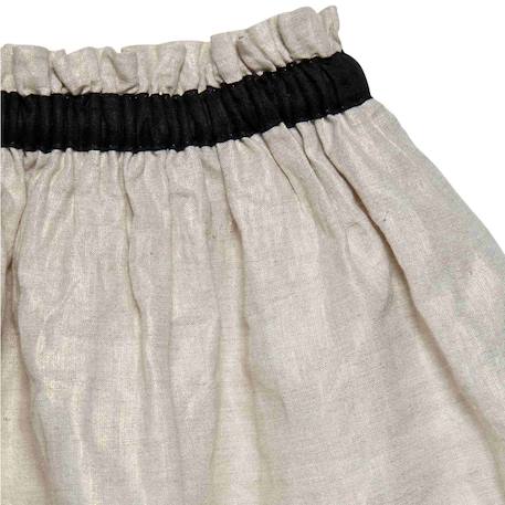 Jupe de cérémonie   lin  irisé   angel Beige doré 2 - vertbaudet enfant 