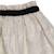 Jupe de cérémonie   lin  irisé   angel Beige doré 2 - vertbaudet enfant 