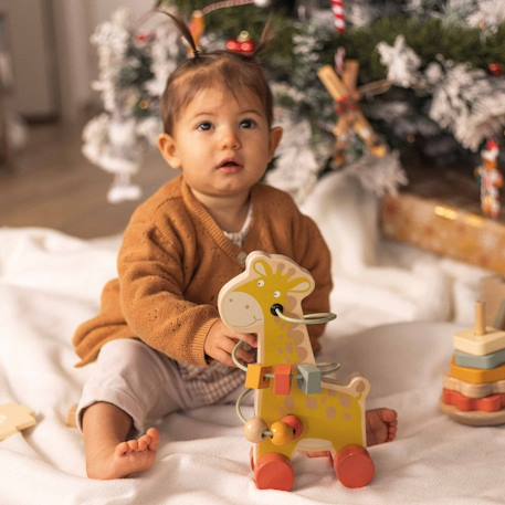 Coffret de 3 jouets d'éveil en bois Multicolore 2 - vertbaudet enfant 