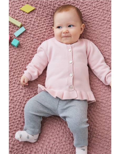 Cardigan en tricot Rose 2 - vertbaudet enfant 