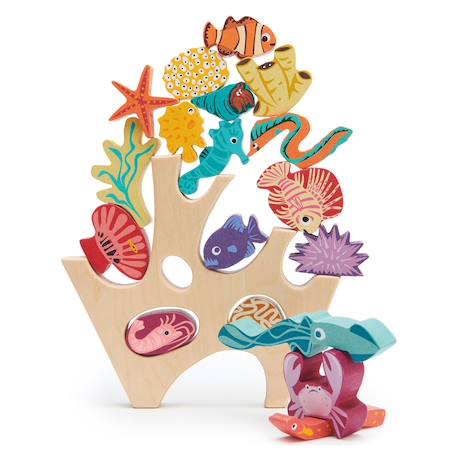 Récif de corail empilable Beige 6 - vertbaudet enfant 