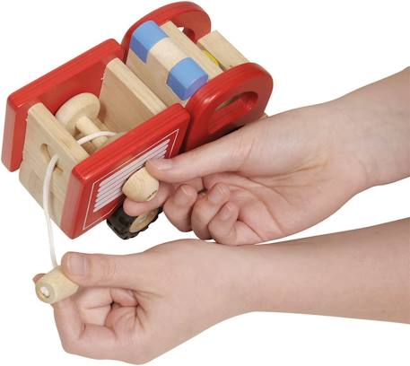 Camion de pompiers Rouge 2 - vertbaudet enfant 