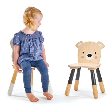 Chaise forêt ours Beige 2 - vertbaudet enfant 