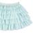 Jupe à volants  rayures    ruffle Vert pastel blanc 2 - vertbaudet enfant 