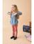 Blouse imprimé fleuri Bleu 6 - vertbaudet enfant 