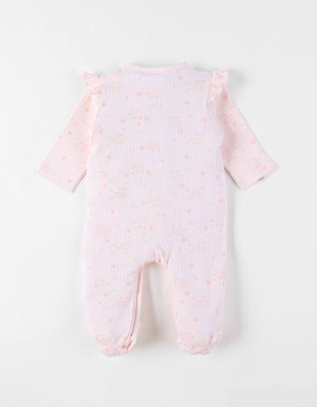 Pyjama bébé coton fantaisie Rose 4 - vertbaudet enfant 