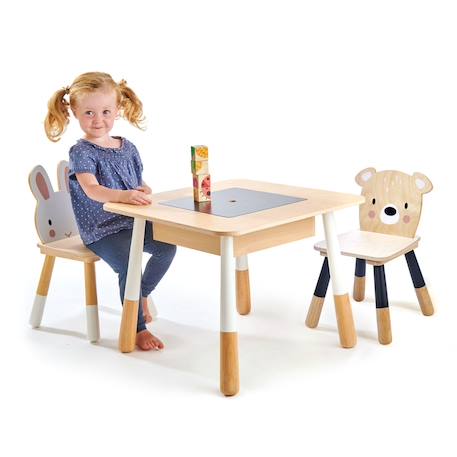 Table et chaises forêt pour enfant Beige 3 - vertbaudet enfant 