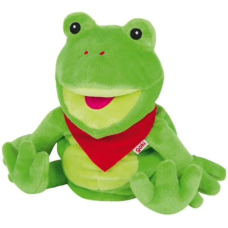Marionnette grenouille frilo Vert 2 - vertbaudet enfant 