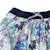 Jupe fleurie    pour   lilou Bleu marine lilas 4 - vertbaudet enfant 