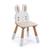 Chaise forêt lapin Beige 1 - vertbaudet enfant 