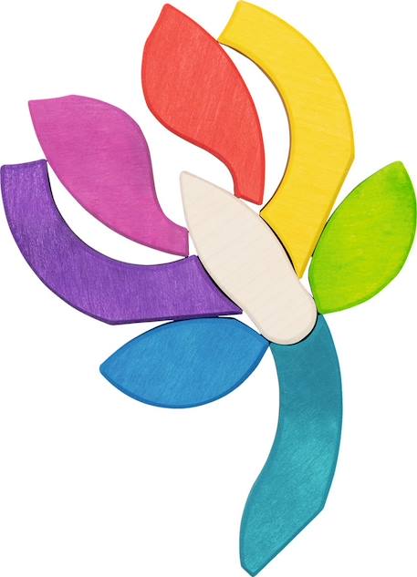 Jeu de construction papillon mariposa Rouge 2 - vertbaudet enfant 