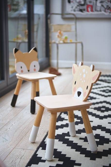 Chaise forêt renard Beige 3 - vertbaudet enfant 