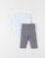 Lot t-shirt + legging jersey Blanc 2 - vertbaudet enfant 