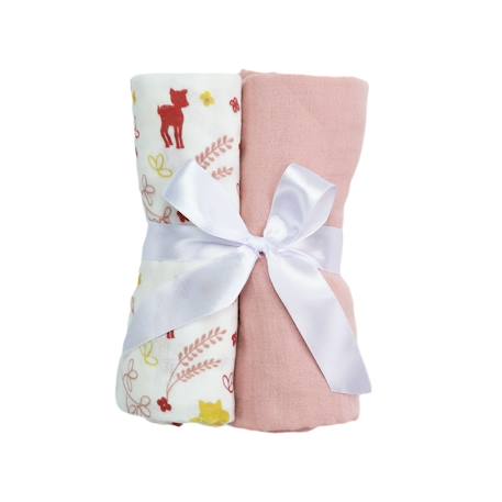 Lot de langes Rose 3 - vertbaudet enfant 