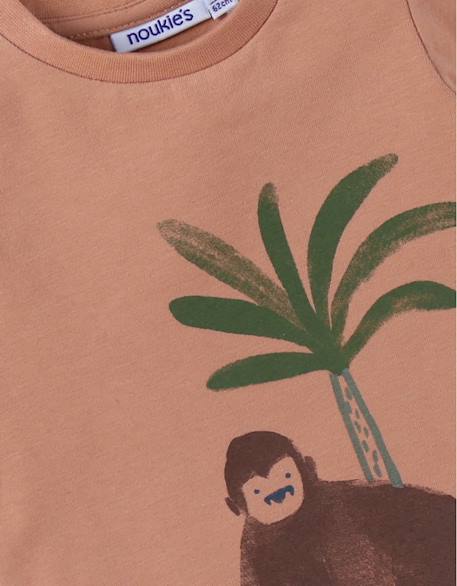 T-shirt coton Marron 6 - vertbaudet enfant 