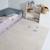 Tapis enfant petits nuages ton sur ton nouby Ecru 1 - vertbaudet enfant 