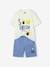 Pyjashort Smiley World so tired bleu chambray 3 - vertbaudet enfant 