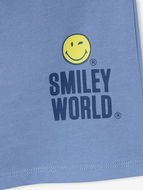 Pyjashort Smiley World so tired bleu chambray 7 - vertbaudet enfant 