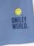 Pyjashort Smiley World so tired bleu chambray 7 - vertbaudet enfant 