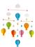 Mobile montgolfières Beige 2 - vertbaudet enfant 