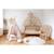 Tente tipi fleurs en coton Beige 4 - vertbaudet enfant 