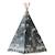 Tente tipi ciel étoilé en coton Bleu 1 - vertbaudet enfant 