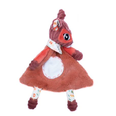 Doudou en velours côtelé Rose 2 - vertbaudet enfant 