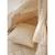 Tente tipi avec franges et tapis boho en coton caramel Beige 5 - vertbaudet enfant 