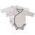 Bodies bébé à manches longues lot de 2 Beige+Blanc+Blanc cassé+Blanc et bleu+Blanc et noir+Blanc/bleu+Blanc/gris+Blanc/noir+Rose+Rose/blanc 2 - vertbaudet enfant 