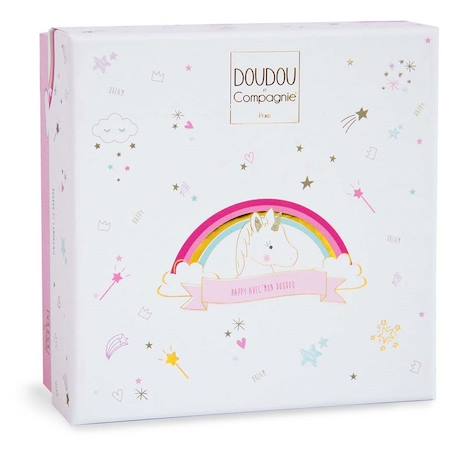 Doudou lucie la licorne Rose 3 - vertbaudet enfant 