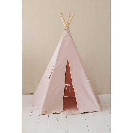 Tente tipi avec tapis et en coton Rose 6 - vertbaudet enfant 